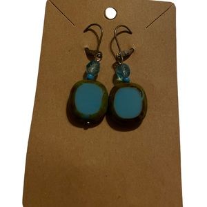 Blue Vintage Dangling Earrings